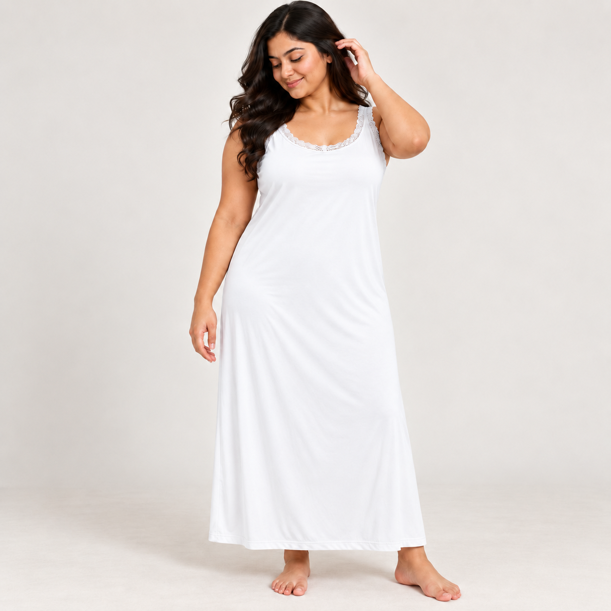 Lace Nighty slip